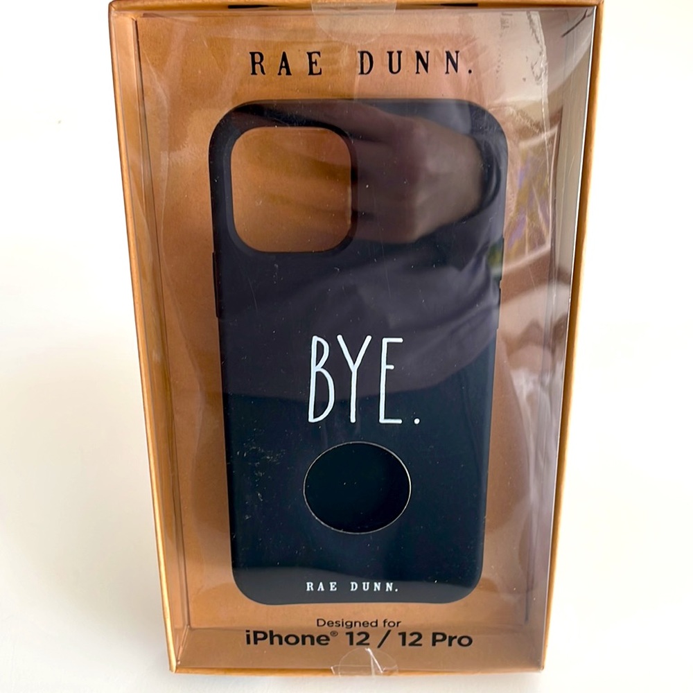 NIP 🖤 iPhone 12/12 Pro phone case 🖤 Rae Dunn - Picture 2 of 4